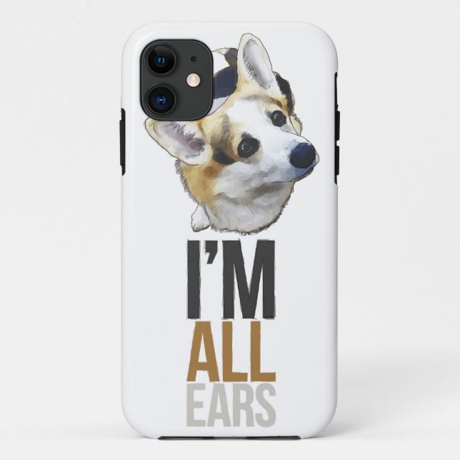 I'm All Ears - Welsh Corgi iPhone5/5S Case (Back)