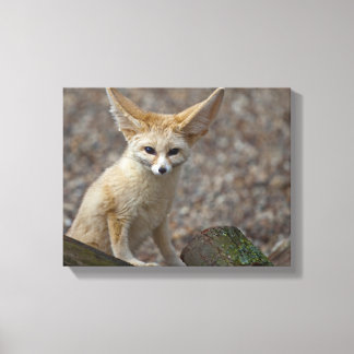 I'm All Ears Wrapped Canvas Print