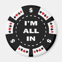 I'm All In Poker Chip