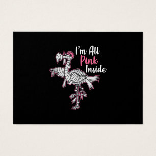 Im All Pink Inside Funny Halloween Flamingo Gift