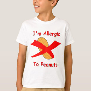 I'm Allergic to Peanuts T-shirt