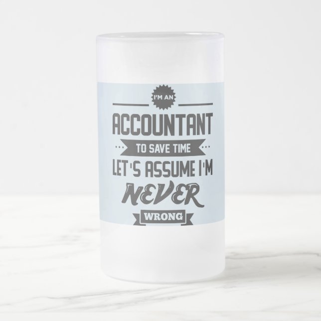 i'm an accountant to save time lets assume frosted glass beer mug (Center)