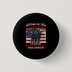 I'm An American I Have The Right To Bear Arms Vete 3 Cm Round Badge
