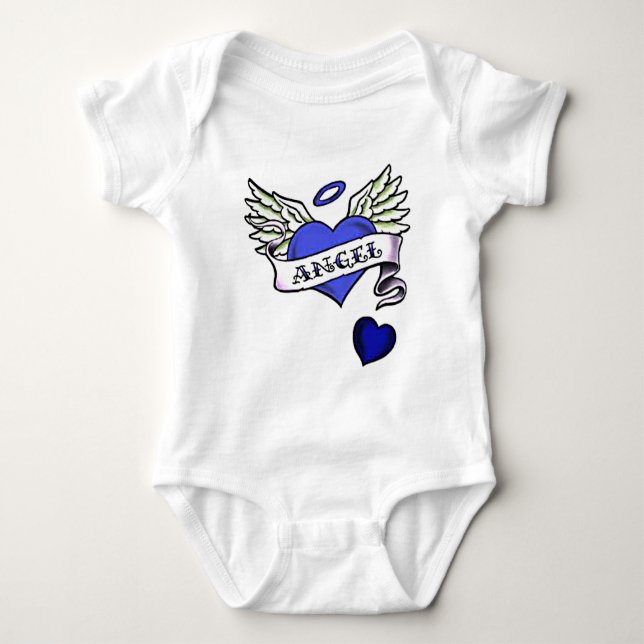 Im An Angel Baby Bodysuit (Front)