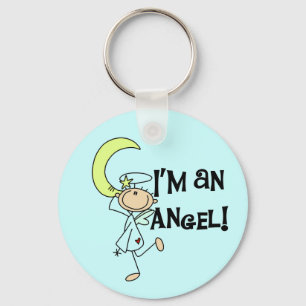 I'm an Angel Keychain