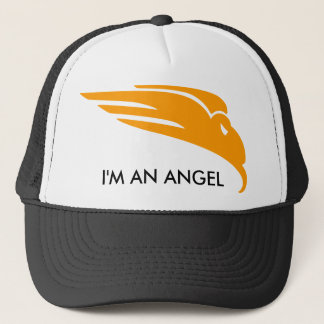 I'M AN ANGEL TRUCKER HAT