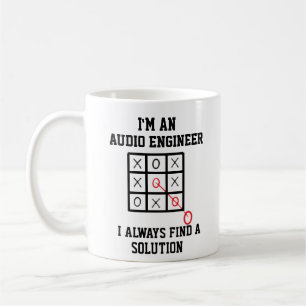 Im An Audio Engineer I Always Find A Solution Mug