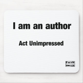 I'm an author mouse mat