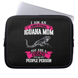 I'm an awesome Iguana mum Laptop Sleeve