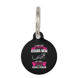 I'm an awesome Iguana mum Pet Tag