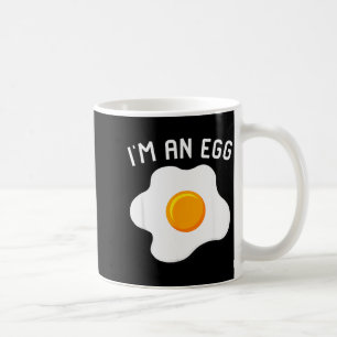 I'm An Egg Costume Funny Halloween Present Fried E Coffee Mug