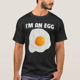 I'm An Egg Costume Gift Halloween Fried Egg Costum T-Shirt