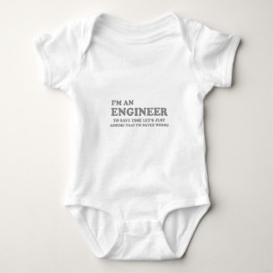 I'm an Engineer Baby Bodysuit