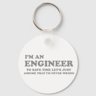 I'm an Engineer Key Ring