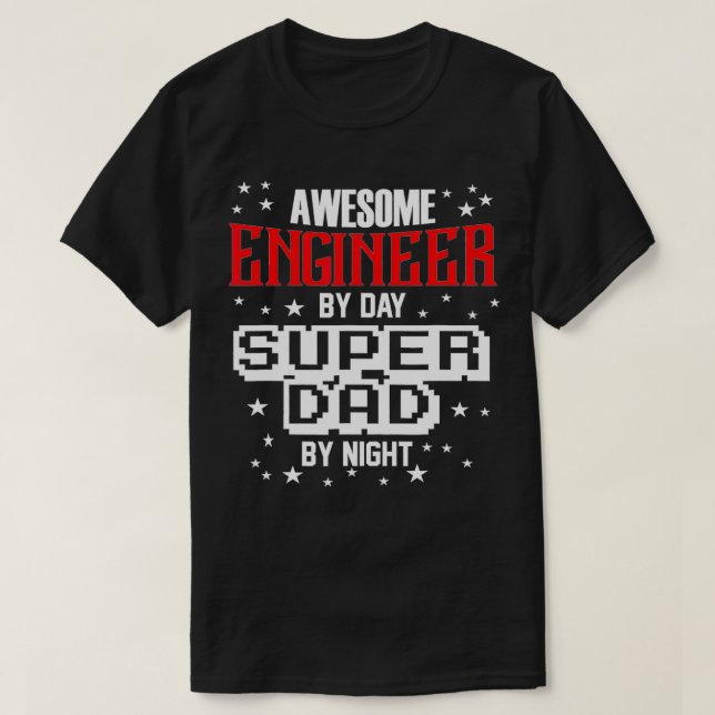 I'm An Engineer Mechanical Engineering Robotics Sc T-Shirt (Design Front)