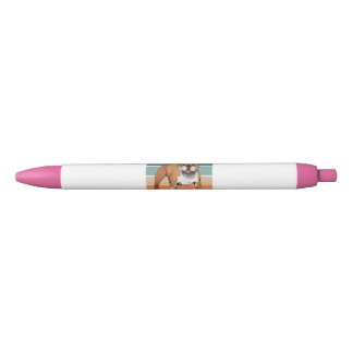 Im an English Bulldog Funny Dog Owner Black Ink Pen