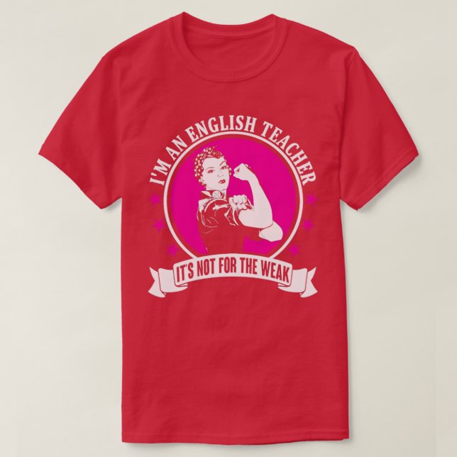 Im an English Teacher T-Shirt (Design Front)