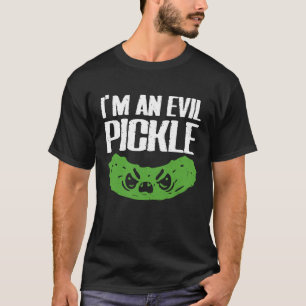 I'm An Evil Pickle Halloween Costume Cucumber T-Shirt