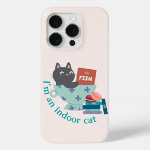 I'm An Indoor Cat Funny iPhone 15 Pro Case