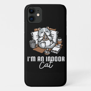 I'm an indoor cat - Introvert cat iPhone 11 Case