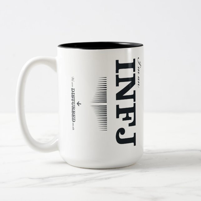 I'm An INFJ Two-Tone Coffee Mug (Left)