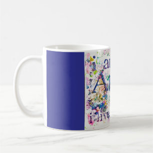 Im an inspired artist, artsy coffee mug