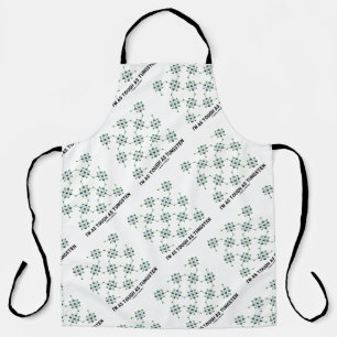 I'm As Tough As Tungsten Chemistry Geek Humour Apron