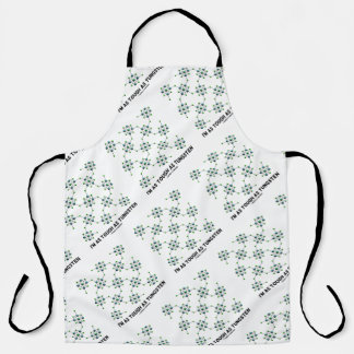 I'm As Tough As Tungsten Chemistry Geek Humour Apron