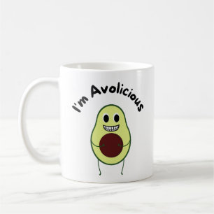 I'm Avolicious - Funny Fruit Pun    Coffee Mug