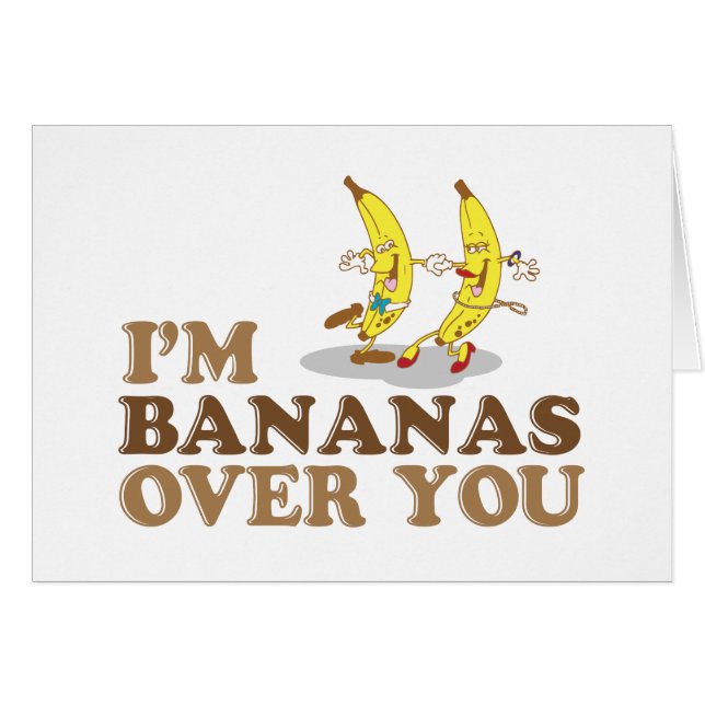I'm Bananas Over You - Dancing Bananas (Front Horizontal)