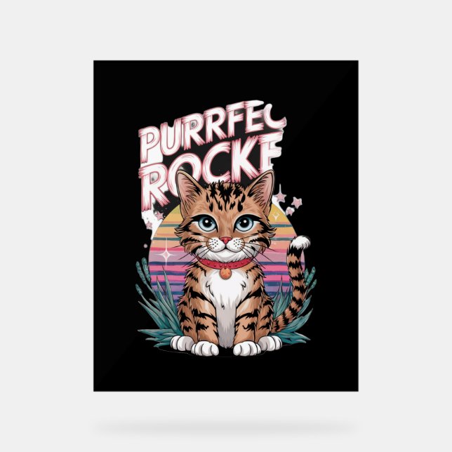 I'm Barking Mad for You! Dog Acrylic Sign (Front)