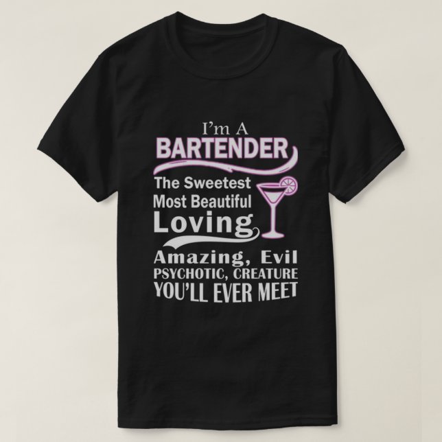 IM BARTENDER SHIRT (Design Front)