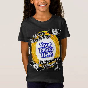I'm Batty About You Crazy Eyes Photo Black T-Shirt