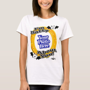 I'm Batty About You Crazy Eyes Photo White T-Shirt