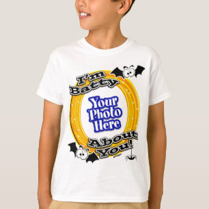 I'm Batty About You Crazy Eyes Photo White T-Shirt