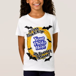 I'm Batty About You Photo Scary Bats White T-Shirt