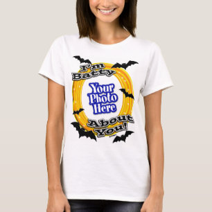 I'm Batty About You Photo Scary Bats White T-Shirt