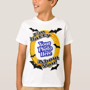 I'm Batty About You Photo Scary Bats White T-Shirt
