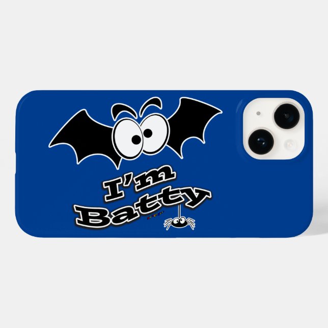 I'm Batty Crazy Eyes Case-Mate iPhone Case (Back (Horizontal))