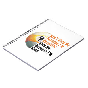 Im Beautiful Im Good 9 Ball Notebook
