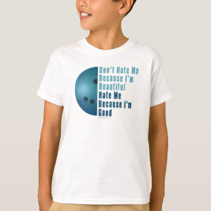 Im Beautiful Im Good Bowling Blue T-Shirt
