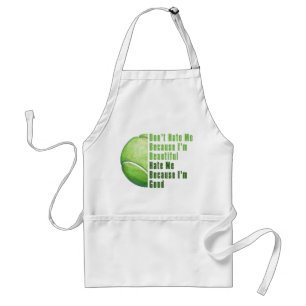 Im Beautiful Im Good Tennis Ball Standard Apron
