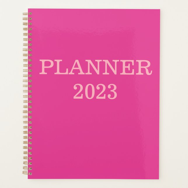 "I'm Beautiful Pink" Planner (Front)