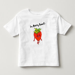 I'm Berry Sweet! - Funny Fruit Pun Toddler T-Shirt