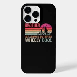 I'm Biker Brother Fathers Day Wheely Cooler bicycl iPhone 14 Pro Max Case