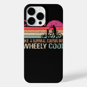 I'm Biker Cousin Fathers Day Wheely Cooler bicycle iPhone 14 Pro Max Case