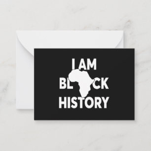I'm Black History Black Lives Matter Card