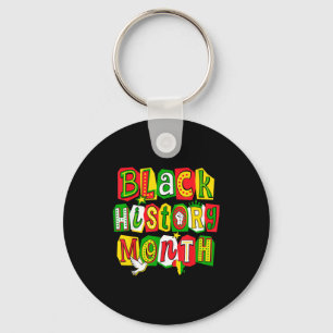 Im Black History Month African American Black Men Key Ring