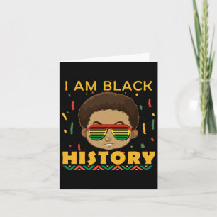 I'm Black History Month For Kids  Card