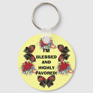 I'M BLESSED! Key Chain